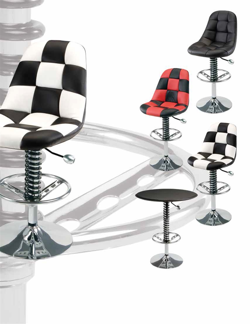 PitStop Pit Crew Bar Chair 